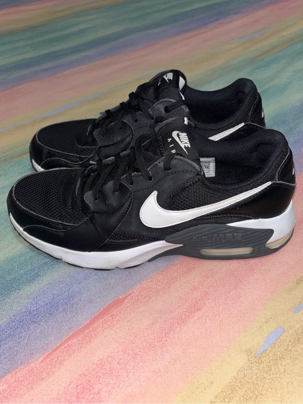 Nike Air Max Excee Black Casual Shoes Sneakers mens size 10